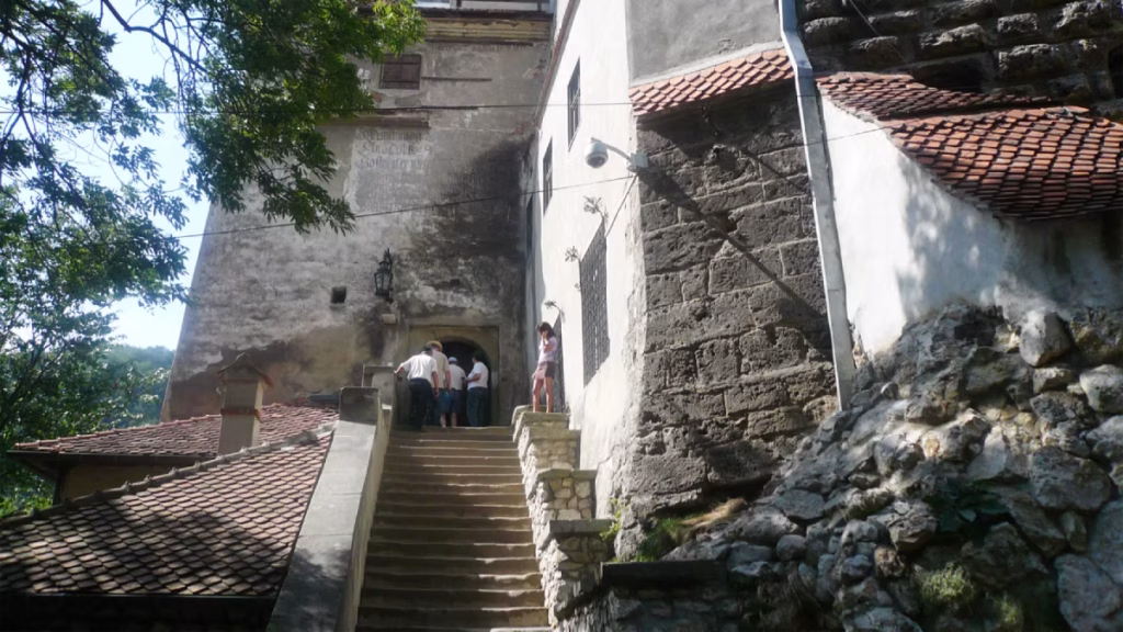 Bran Castle entrances