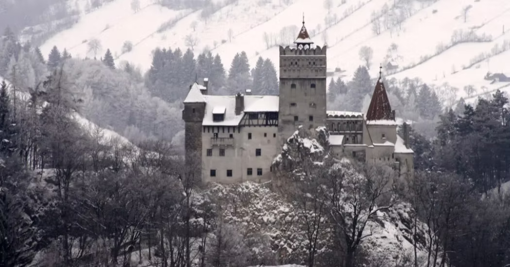 A chill visit to the Bran Castle during Winter season.