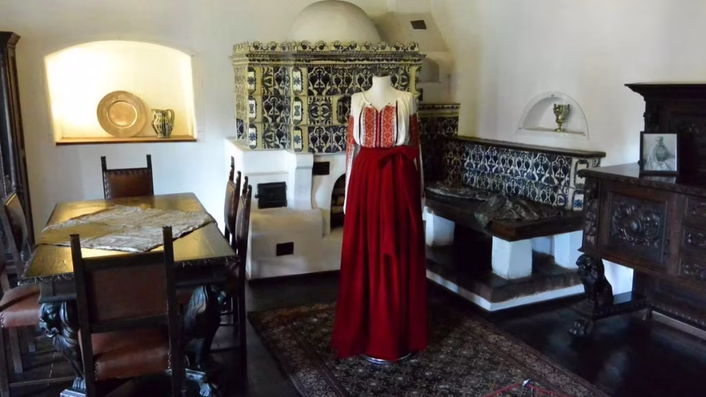 Queen Marie's Apartments at Bran Castle
