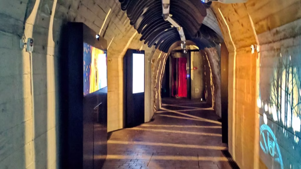 The Time Tunnel at Bran Castle